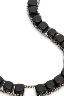 Fashion LEMAIRE Abacus Necklace - Black