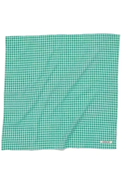 Outlet AURALEE Airy Light Cotton Check Scarf