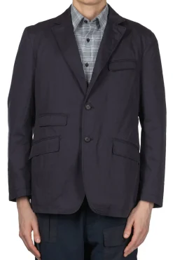 Discount Engineered Garments Andover Jacket - Dark Navy High Count Twill