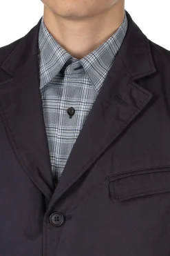 Discount Engineered Garments Andover Jacket - Dark Navy High Count Twill
