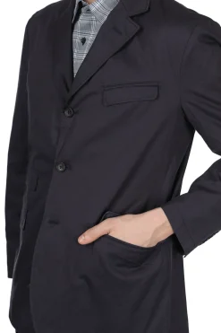 Discount Engineered Garments Andover Jacket - Dark Navy High Count Twill