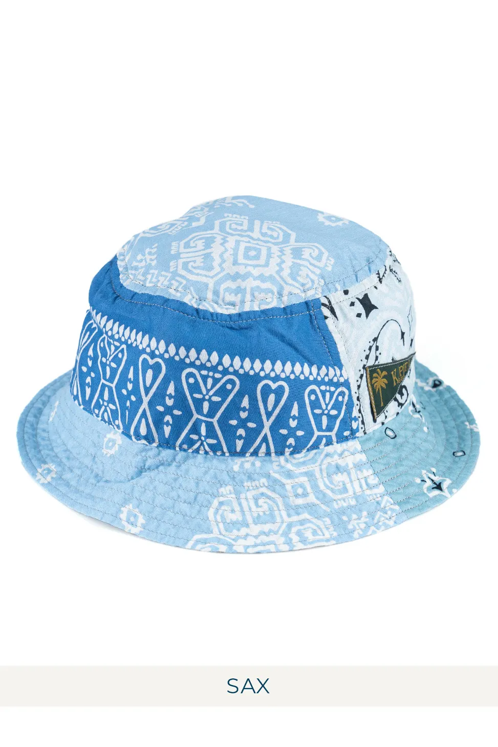 Best Kapital Bandana Patchwork Bucket Hat (Short Brim) - 5 Colors