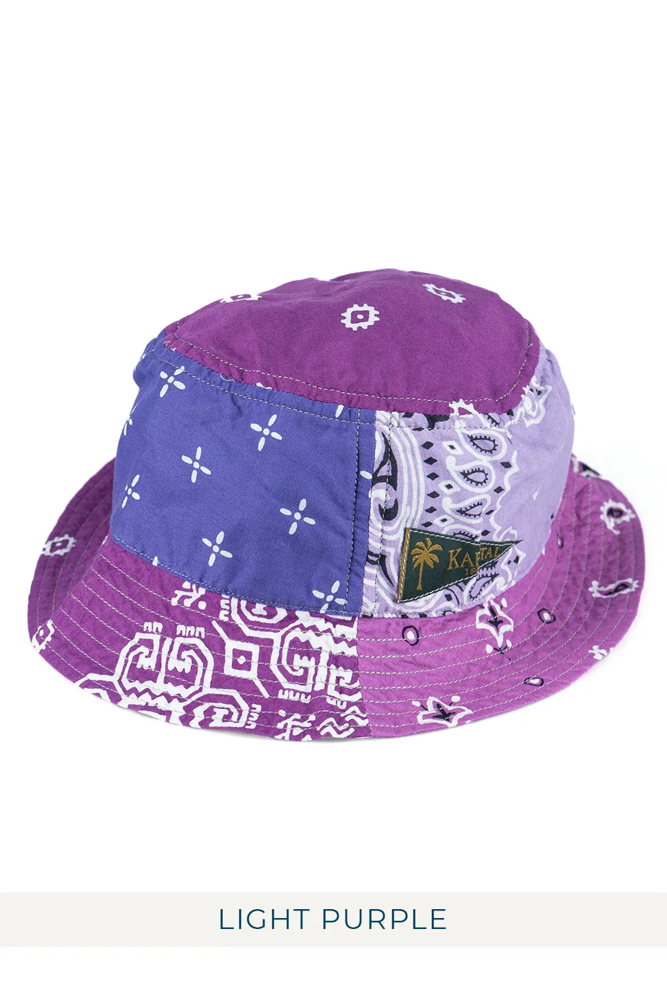 Best Kapital Bandana Patchwork Bucket Hat (Short Brim) - 5 Colors