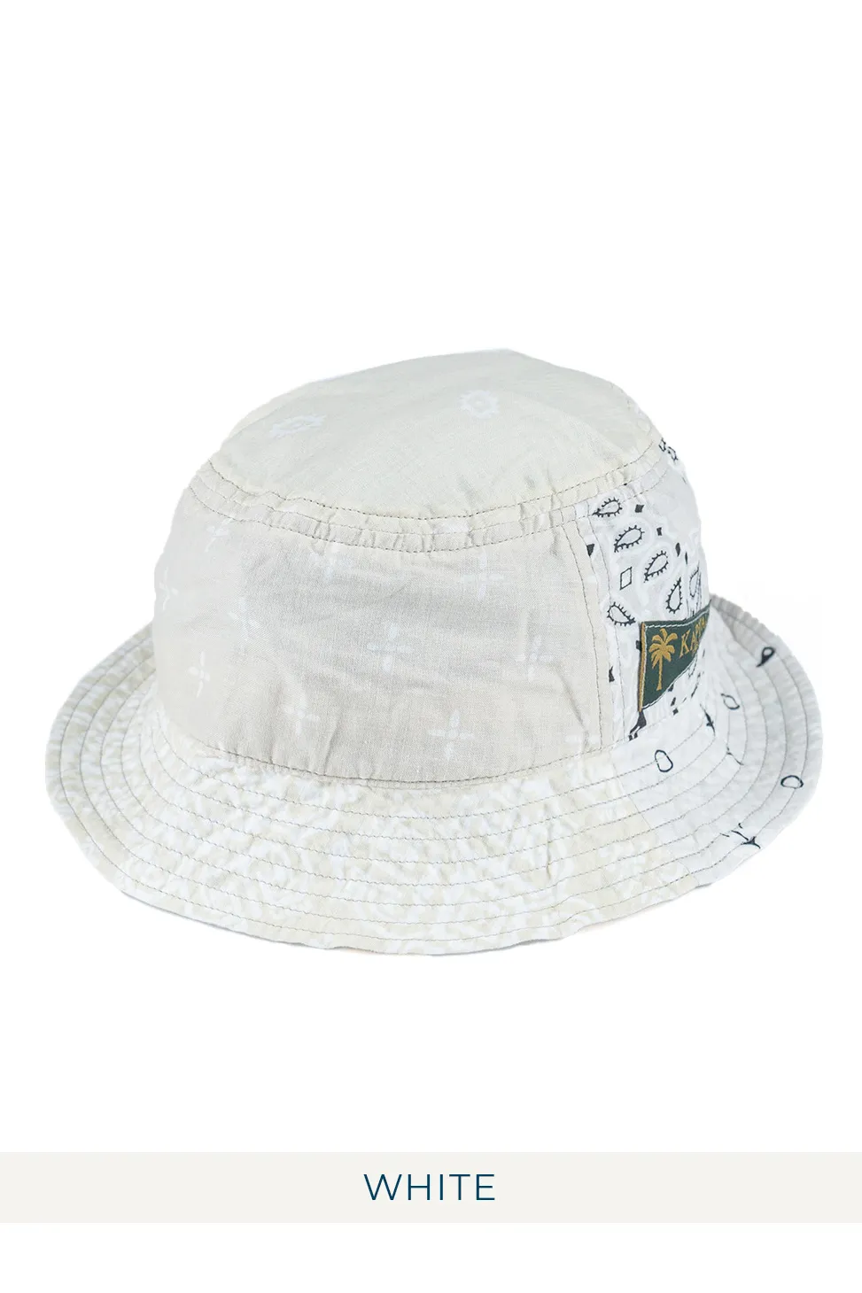 Best Kapital Bandana Patchwork Bucket Hat (Short Brim) - 5 Colors