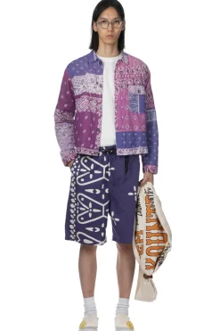 Discount Kapital Bandana Patchwork 1st Jacket - LPU
