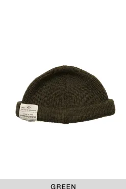 Sale Nigel Cabourn Beanie Wool - 3 color choices