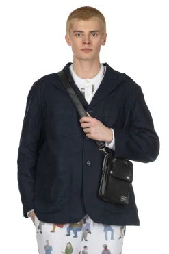 Hot Engineered Garments Bedford Jacket - Dark Navy CL Java Cloth