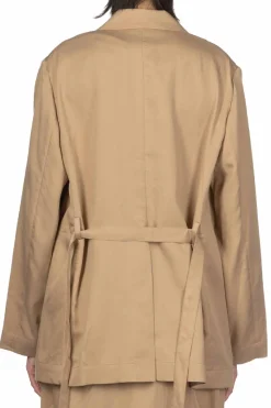Sale Manon Belted Middle Jacket - Camel