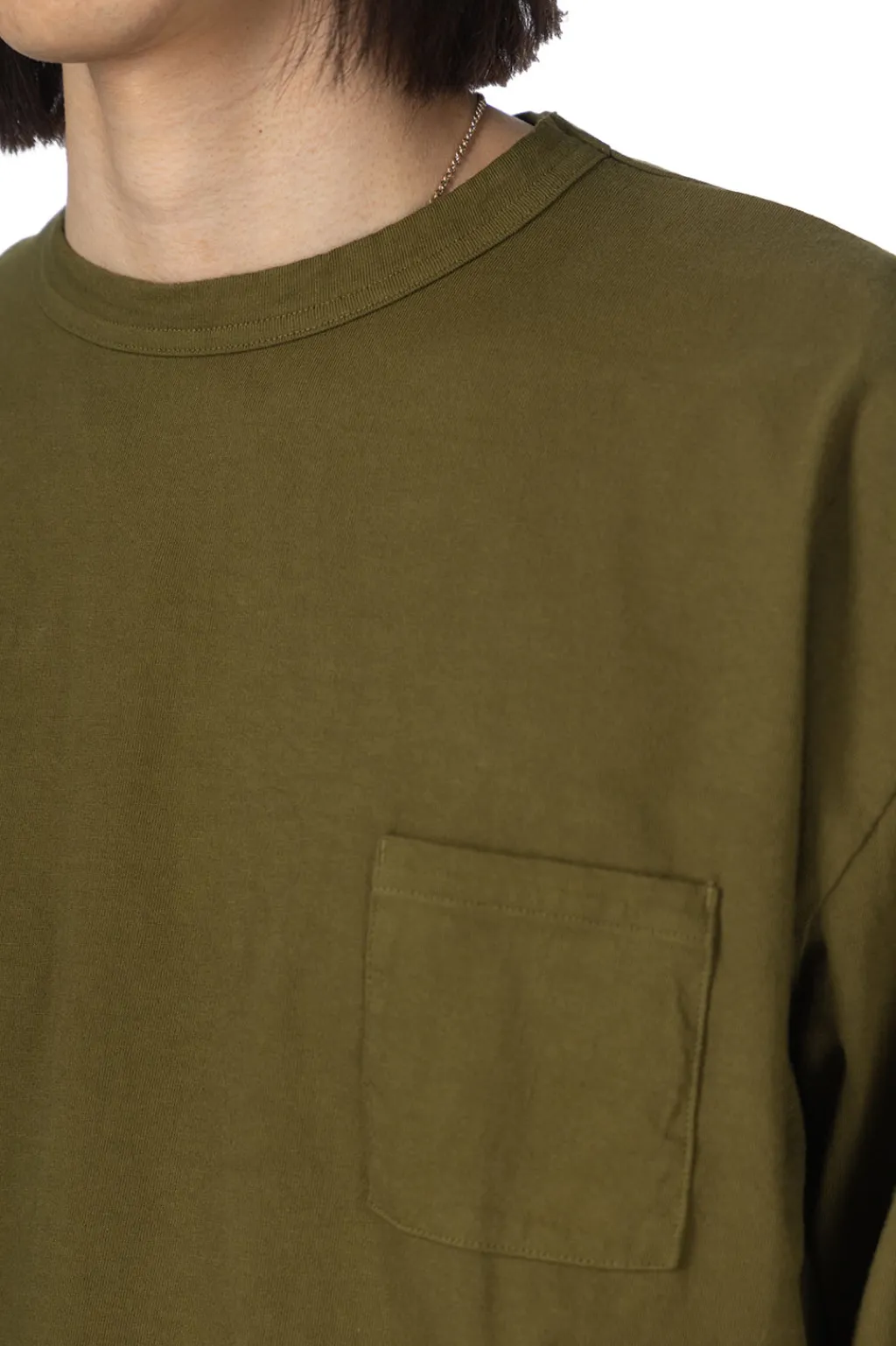 Clearance Tigre Brocante Bence Beach Long Sleeve T-Shirt - Khaki
