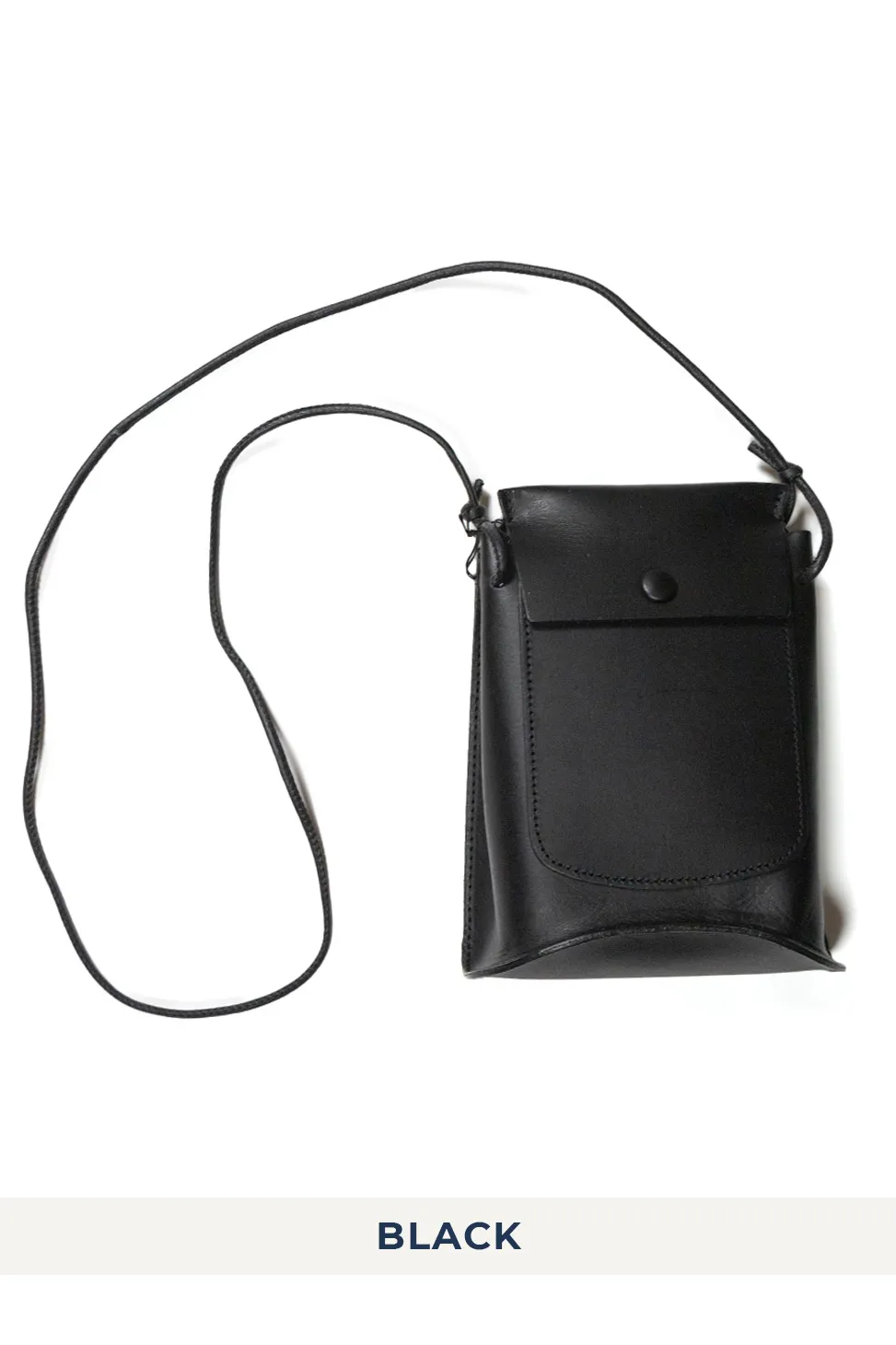 Outlet MARROW LEATHER Bent Pouch - 2 Colors
