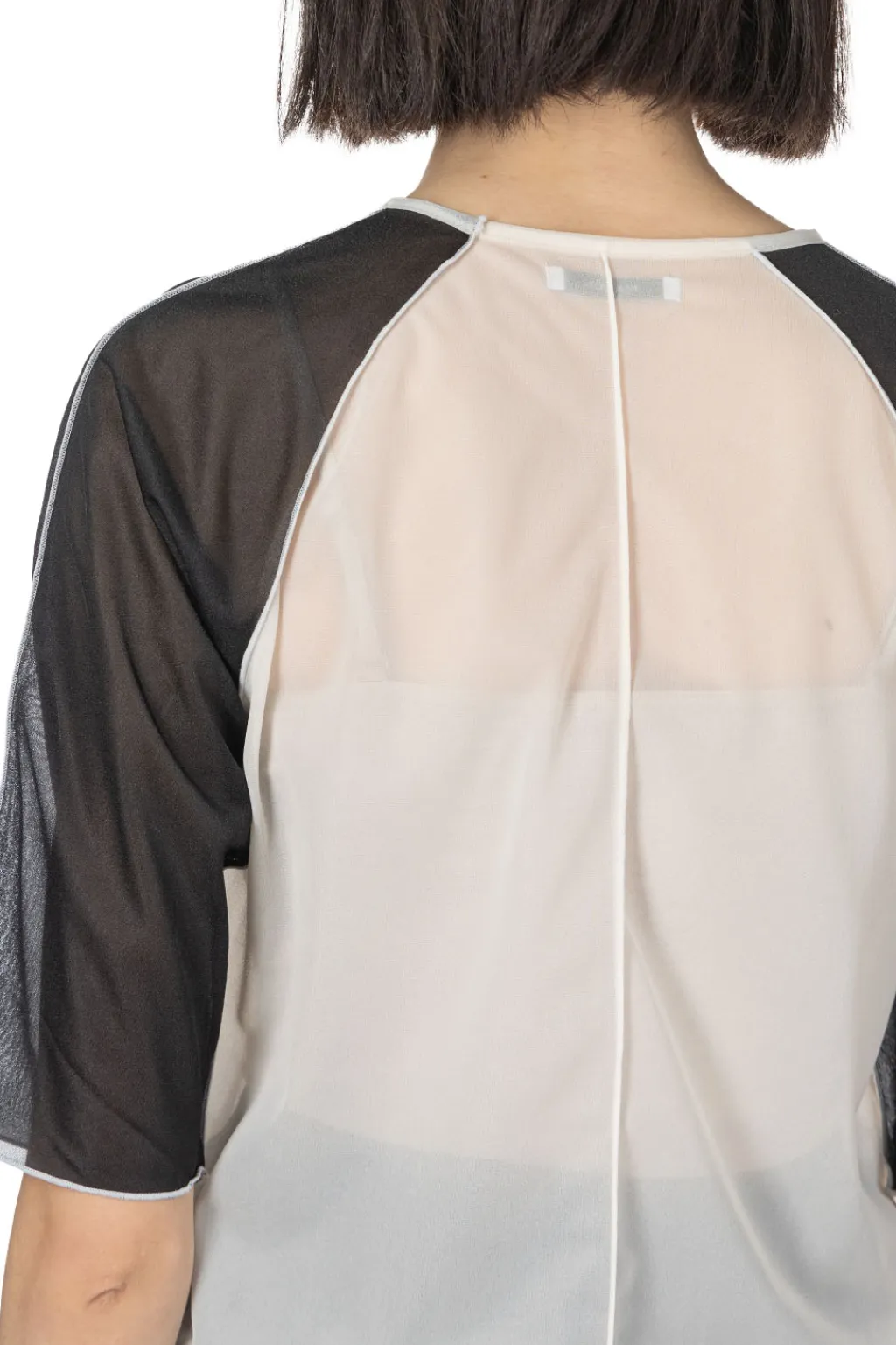 Outlet Manon Bicolor Mellow Tee - Ivory