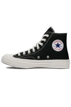 Online Comme Des Garcons Play Black Converse - Small Heart Chuck 70 High Sneakers