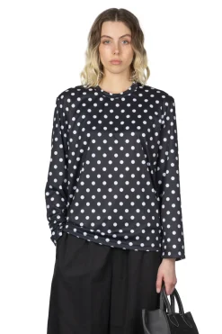 New Comme Des Garcons Comme Des Garcons Black x White Polka Dot T-Shirt