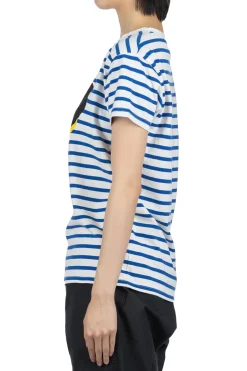 Outlet Kapital Border Jersey Crew T (CATPITAL) - Blue