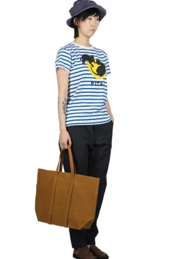 Outlet Kapital Border Jersey Crew T (CATPITAL) - Blue