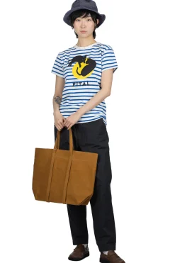 Outlet Kapital Border Jersey Crew T (CATPITAL) - Blue