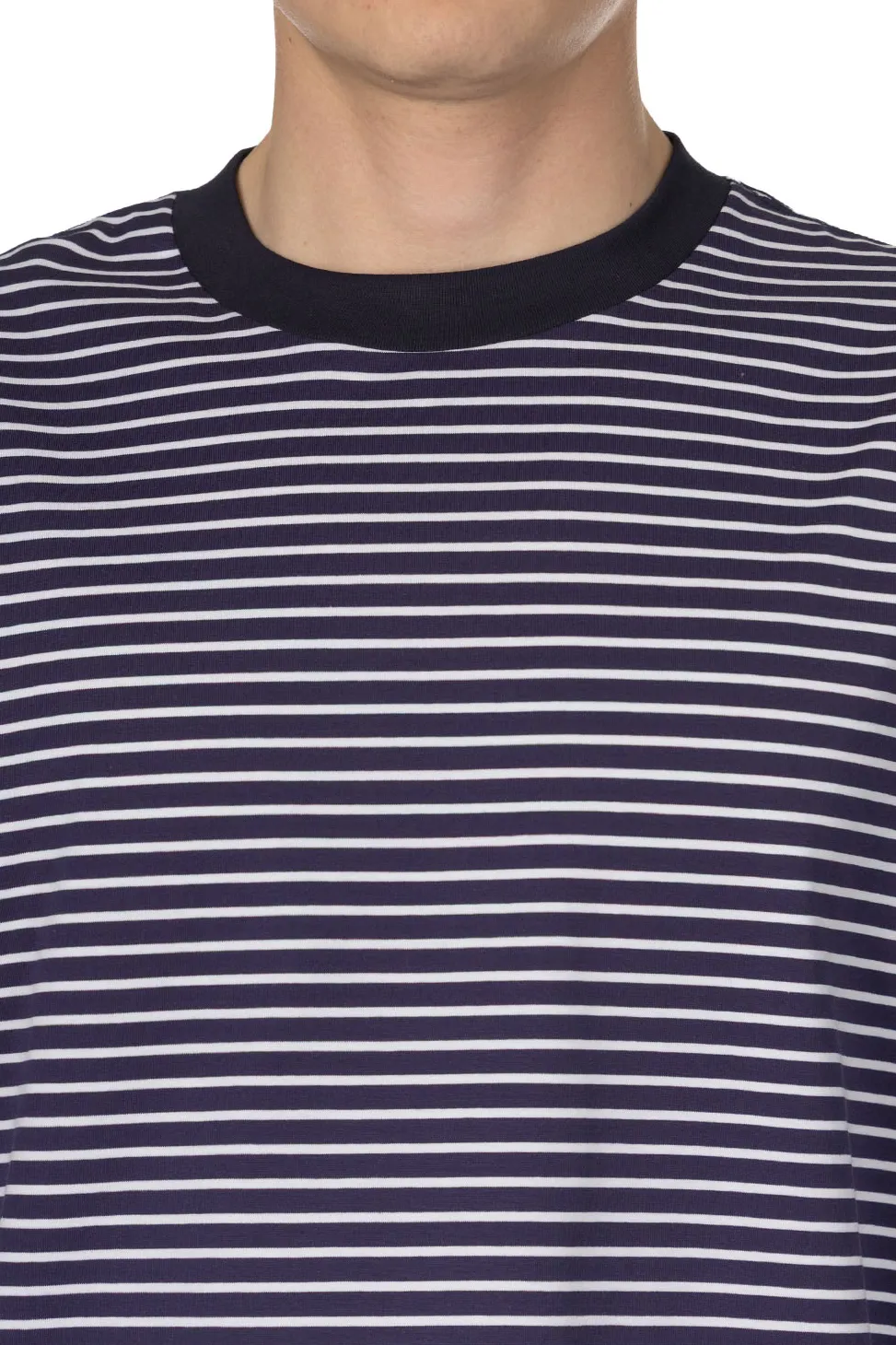 Sale SOPHNET Border Long Sleeve Tee