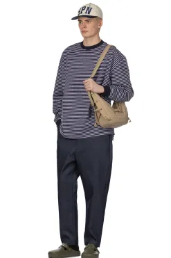 Sale SOPHNET Border Long Sleeve Tee