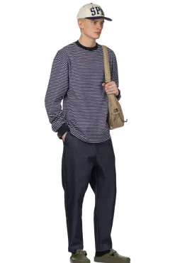 Sale SOPHNET Border Long Sleeve Tee
