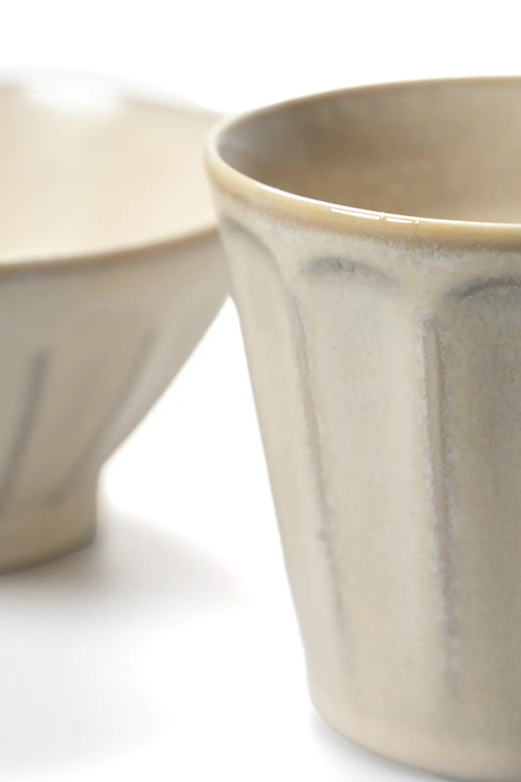 Clearance Mino Pottery BOWL & MUG SET