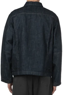 Clearance LEMAIRE Boxy Jacket - Denim Indigo