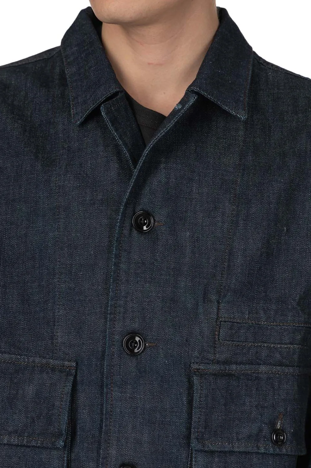 Clearance LEMAIRE Boxy Jacket - Denim Indigo