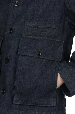 Clearance LEMAIRE Boxy Jacket - Denim Indigo