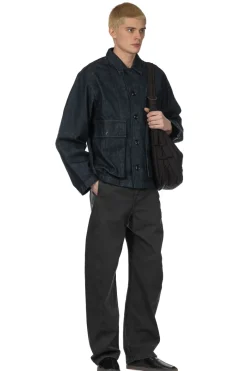 Clearance LEMAIRE Boxy Jacket - Denim Indigo