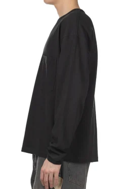 Best LEMAIRE Boxy Long Sleeve T-Shirt - Jet Black