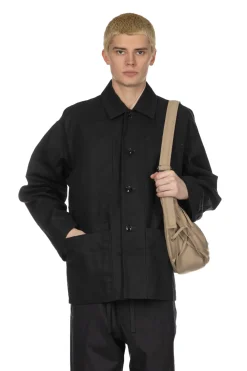 Sale LEMAIRE Boxy SB Workwear Jacket - Black