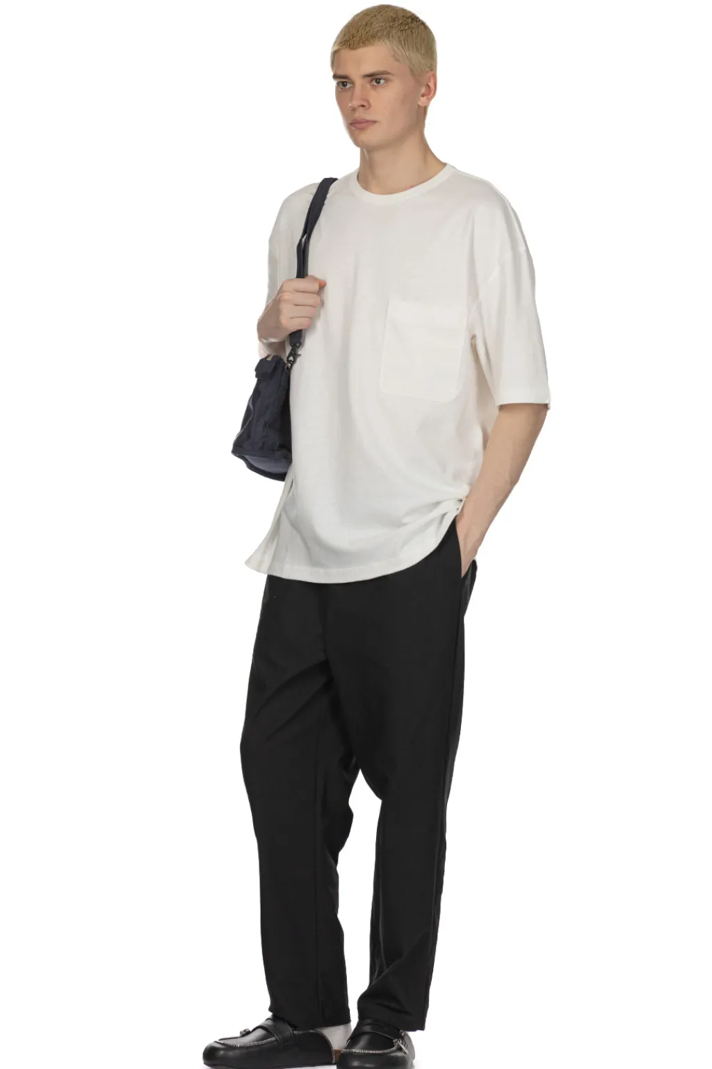Fashion LEMAIRE Boxy SS T-Shirt - Chalk