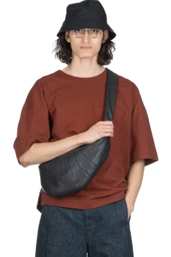 New LEMAIRE BOXY T-SHIRT - CHERRY MAHOGANY
