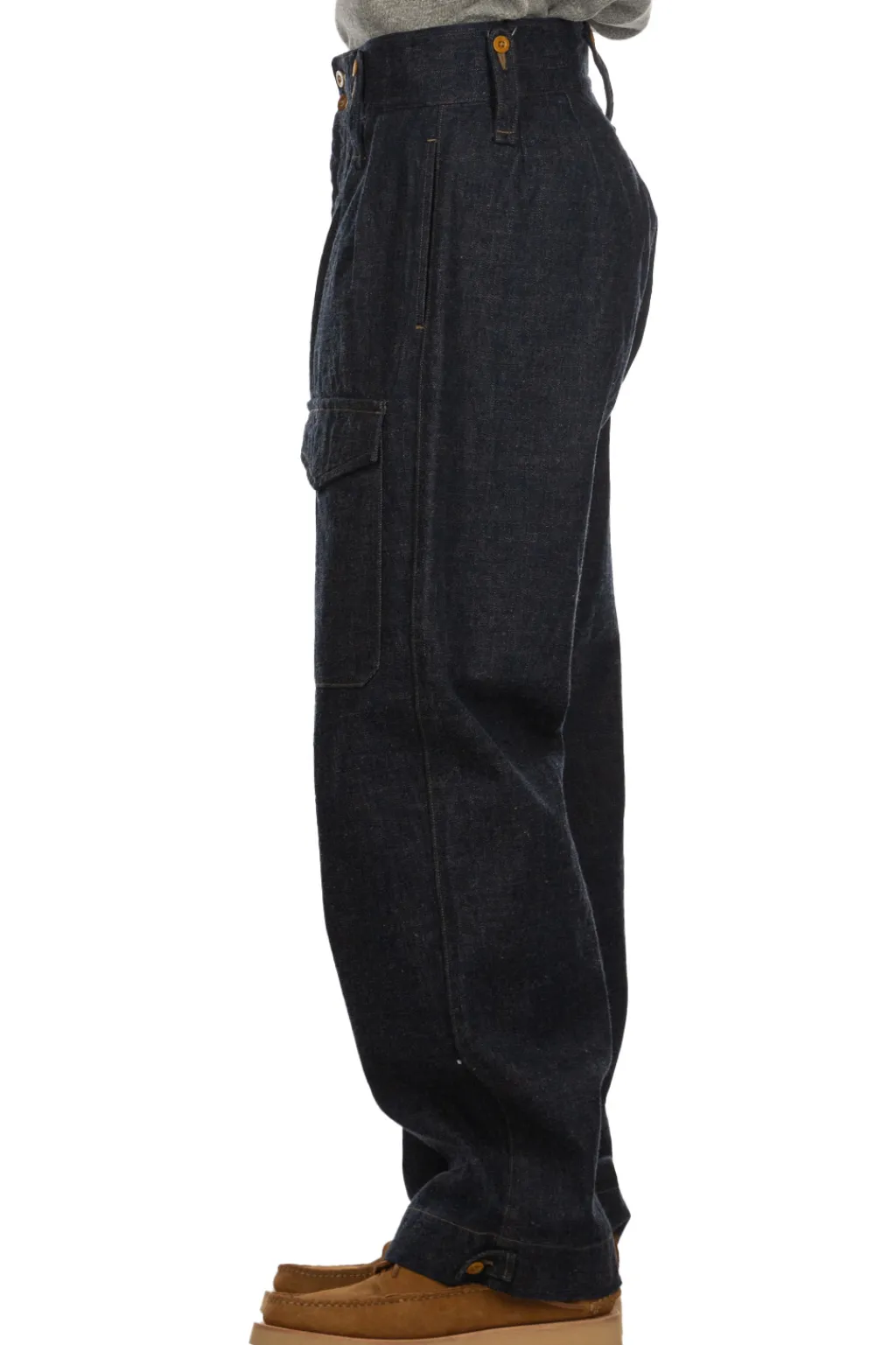 Fashion Nigel Cabourn British Army Pants - Loose Denim