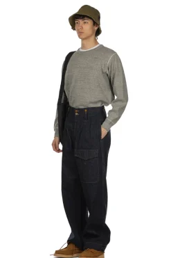 Fashion Nigel Cabourn British Army Pants - Loose Denim