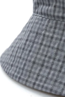 Sale Engineered Garments Bucket Hat - Grey PC Gunclub Check