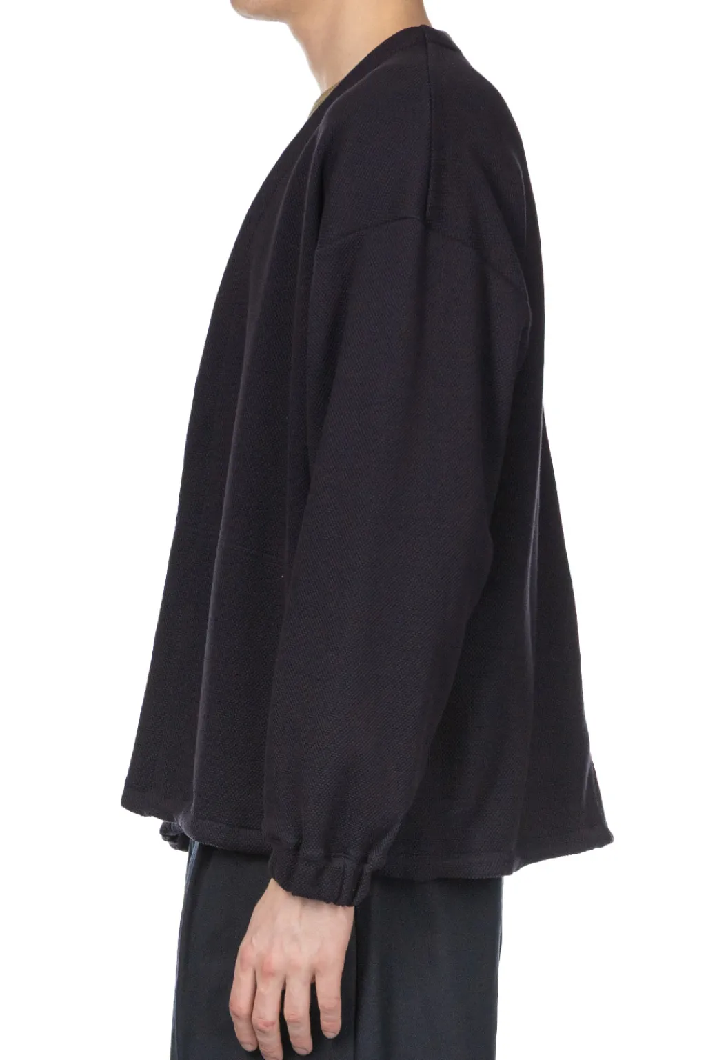 Sale Still by Hand Buttonless Cardigan - Navy