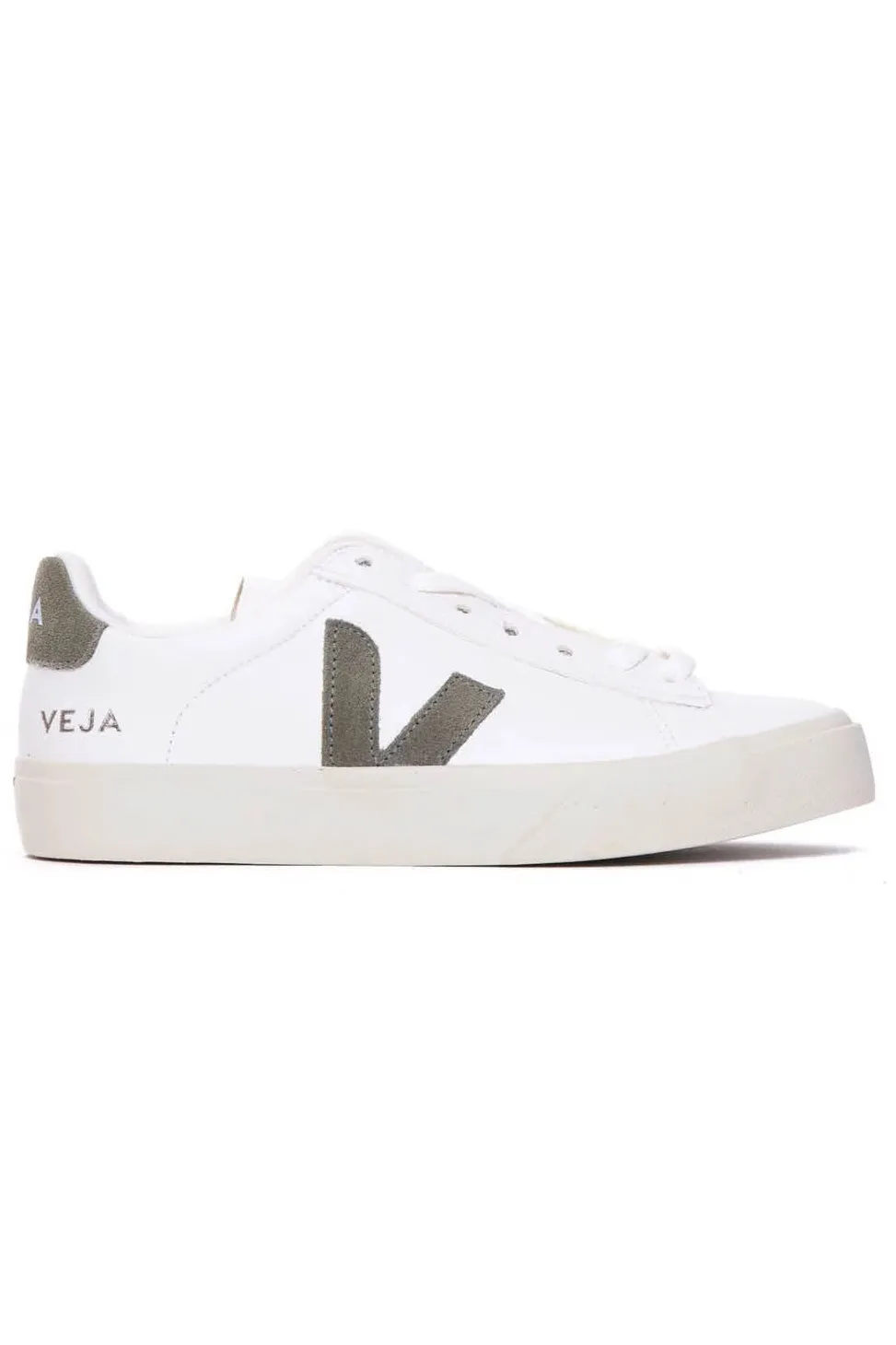 Clearance VEJA Campo ChromeFree Leather - White Kaki