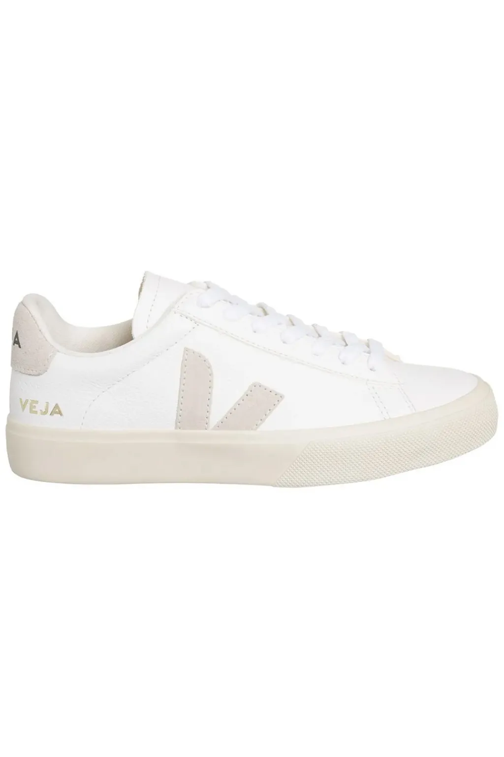 Sale VEJA Campo Chromefree Leather - Extra White x Natural