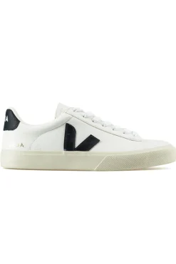 Outlet VEJA Campo Chromefree Leather - Extra White x Black