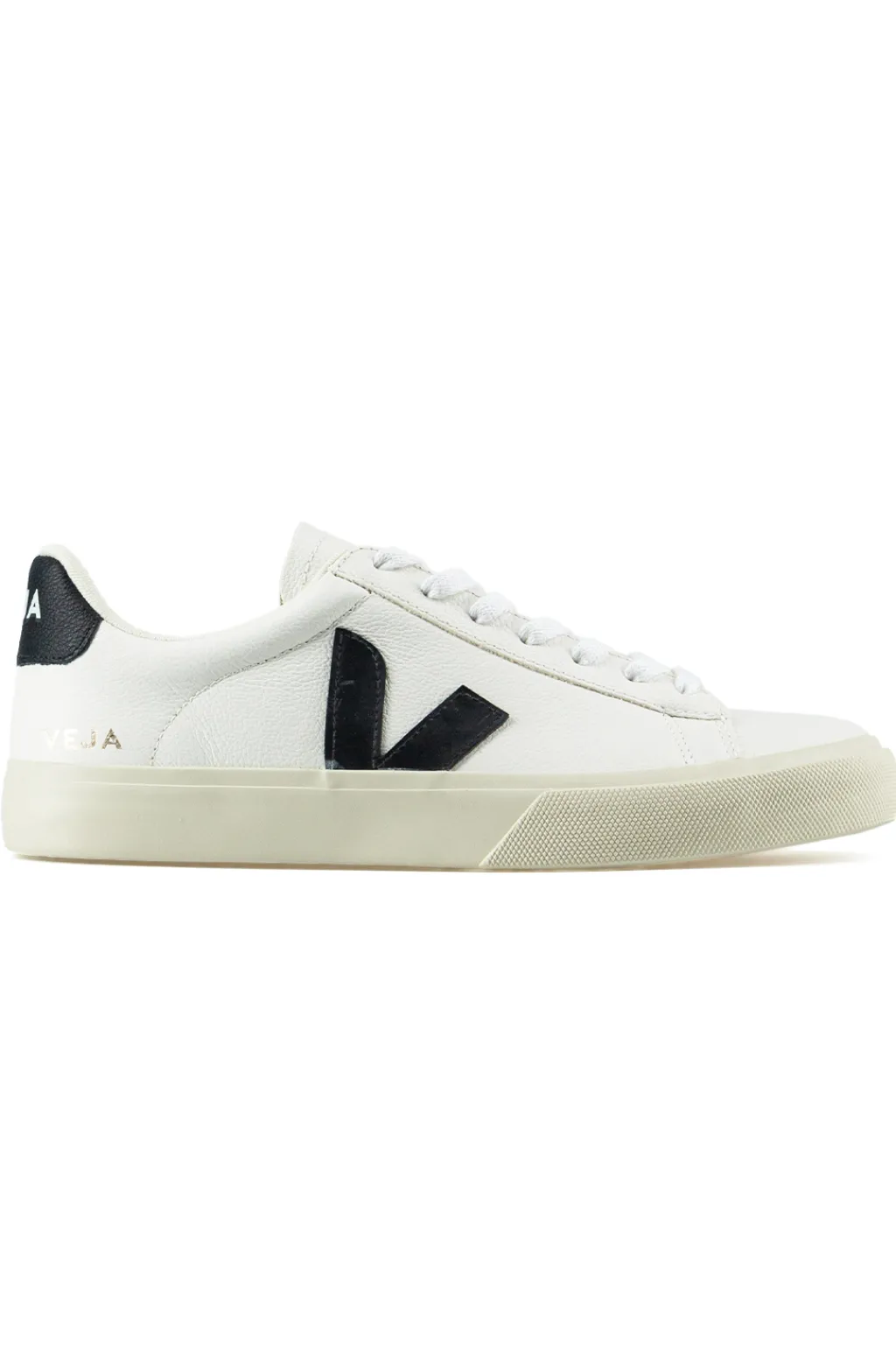 Outlet VEJA Campo Chromefree Leather - Extra White x Black