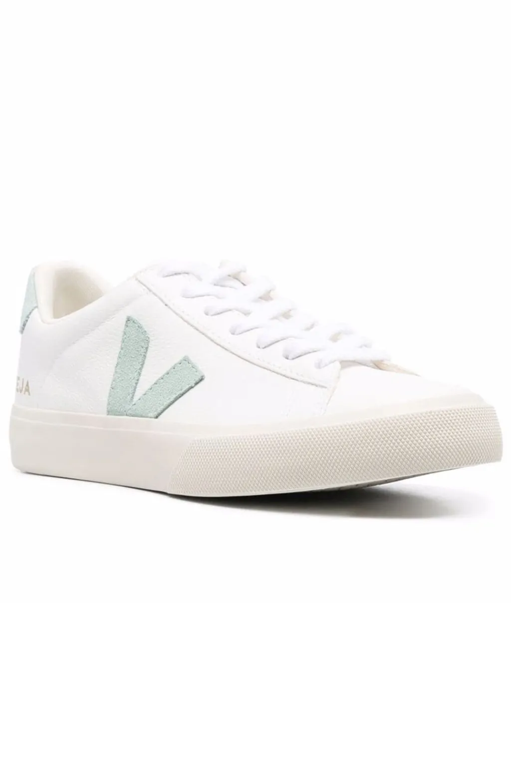 Hot VEJA Campo Chromefree Leather - Extra White x Matcha