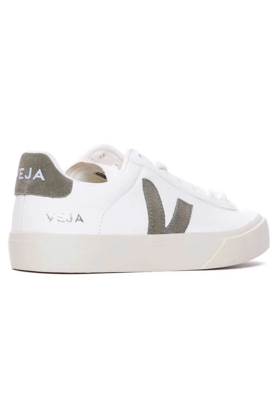 Clearance VEJA Campo ChromeFree Leather - White Kaki