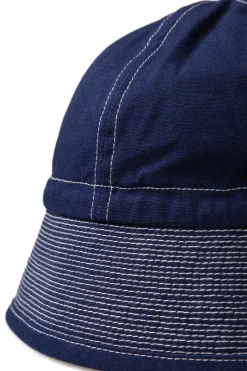 Sale Cableami Canvas Dixie Hat - Navy