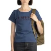 Outlet Visvim Carree Tee SS - Navy