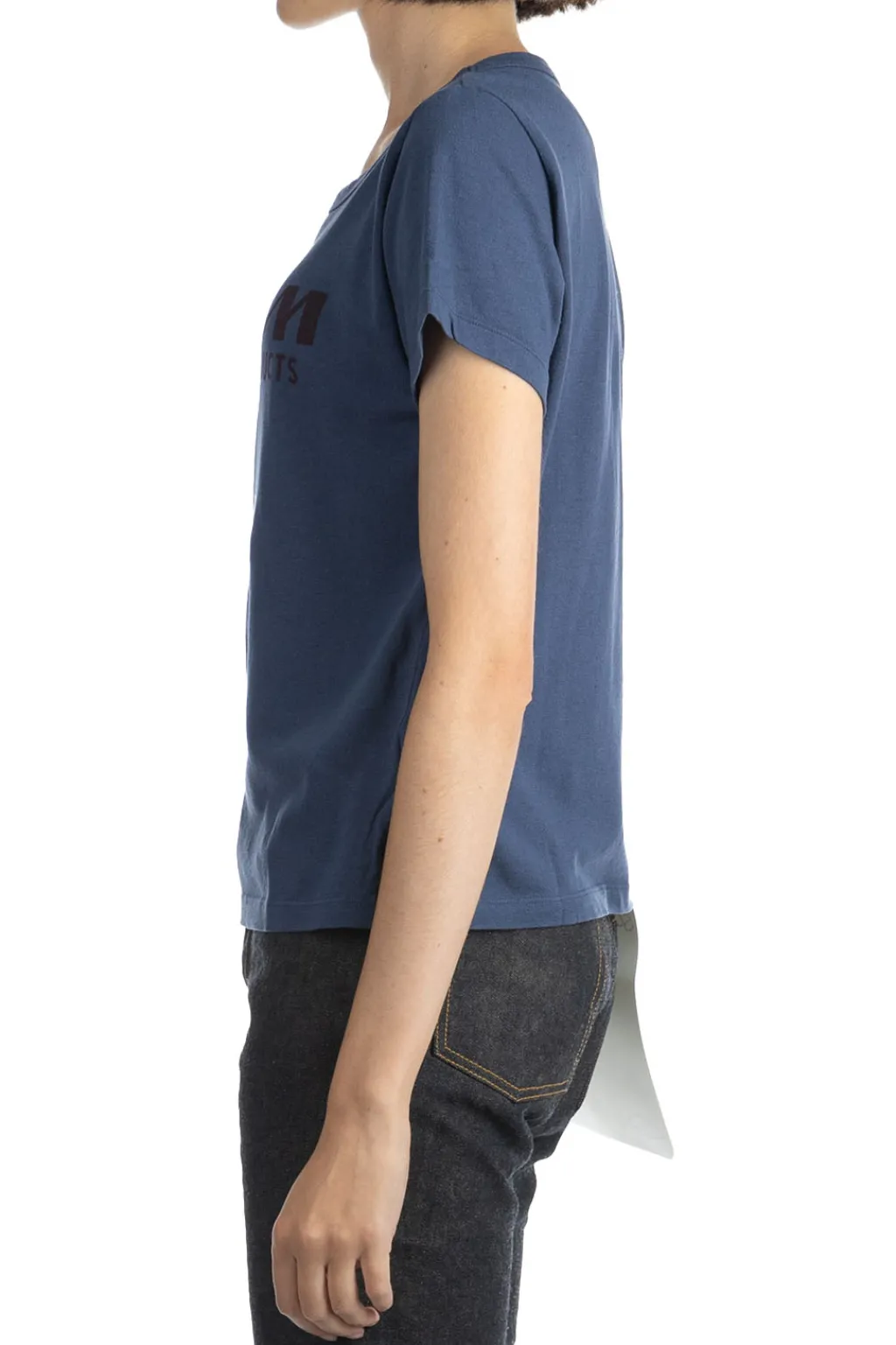 Outlet Visvim Carree Tee SS - Navy