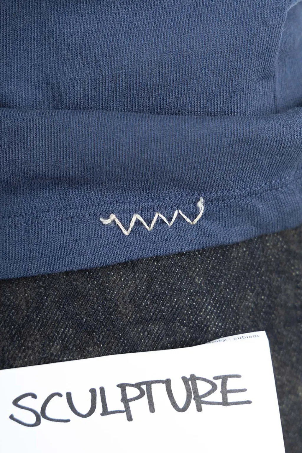 Outlet Visvim Carree Tee SS - Navy