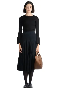 Best CFCL Cascades Skirt - Black
