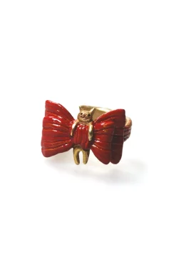 Outlet Palnart Poc Cat and Ribbon Ring
