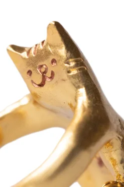 Clearance Palnart Poc Cat Ear Cuff - Gold