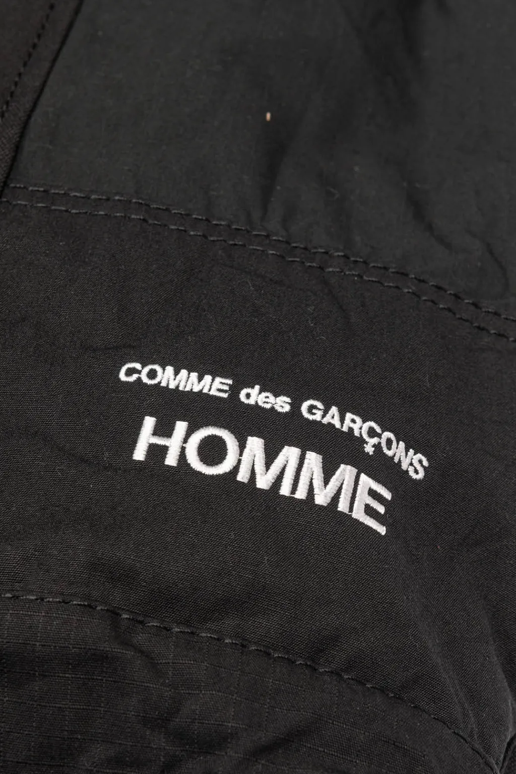 Clearance Comme Des Garcons Homme CDG Homme Logo Tote Bag - Black